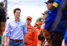 Goiás: Daniel Vilela impulsiona valorização da segurança pública com investimento de R$ 1,2 bilhão até 2027 Governador Daniel Vilela anunciou pacote de valorização das forças de segurança pública com investimento de R$ 1,2 bilhão até 2027 (Foto: Rômullo Carvalho)