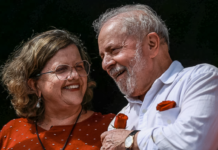 Lula e Teresa Leitão Foto: divulgação/PT