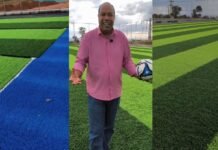 Dilson Bulhões, Administrador do Itapoã - Foto Reprodução print do Instagram - campo sintético