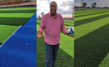 Dilson Bulhões, Administrador do Itapoã - Foto Reprodução print do Instagram - campo sintético