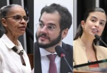 Marina Silva, Túlio Gadêlha e Tabata Amaral Fotos: Thiago Cristino | Renato Araújo | Tony Winston/ Câmara dos Deputados