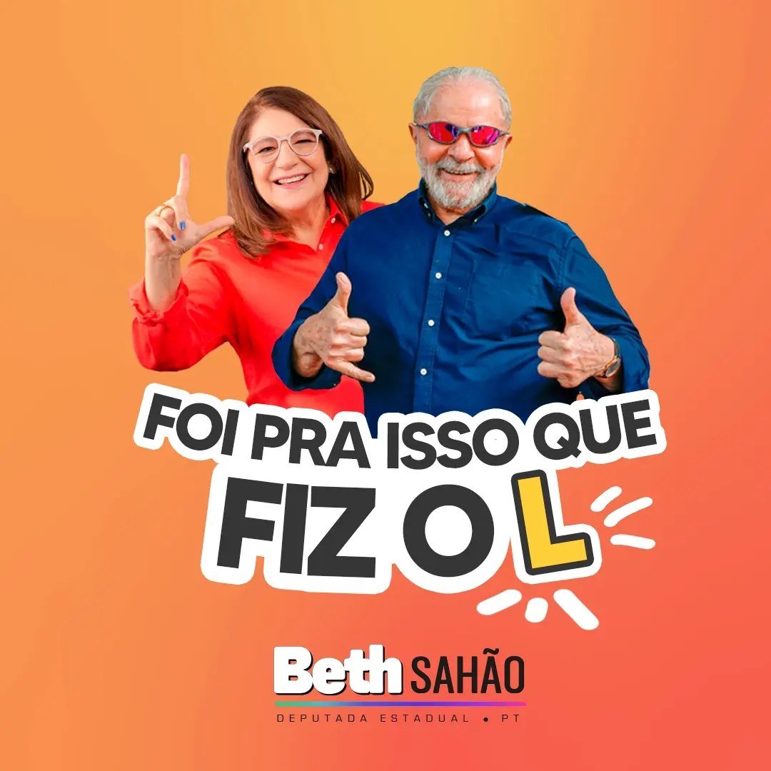 Foto Reprodução da rede social deputada estadual Beth PT