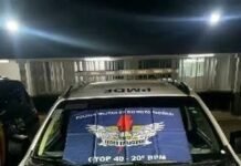 Ação da PMDF no Itapoã resulta na apreensão de arma de fogo e drogas Foto Reprodução