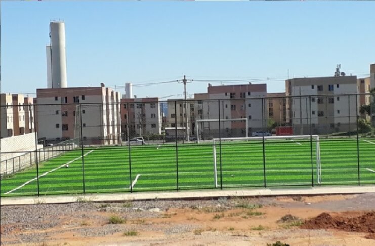 Fotos recentes da Obra de construção do centro olímpico e paralímpico do Paranoá no Paranoá Parque. Créditos: Silvano Lima - Informa Tudo DF