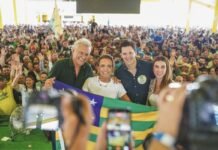GO: Caiado reúne mais de 60 prefeitos em apoio à pré-candidatura de Gracinha