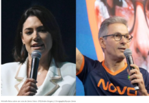 Michelle Bolsonaro responde sobre ser vice de Romeu Zema