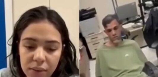 Mulher e homem foram presos e confessaram o crime Fotos: Reprodução