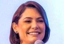 Bia Kicis confirma Michelle como candidata ao Senado no DF