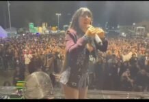Durante show no Rio, Juliana Bonde faz enquete: “É Lula ou Bolsonaro?” Veja a reação da plateia