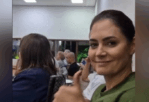 Michelle, Bia e Damares assistem juntas a debate de Celina no DF