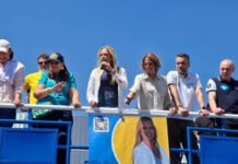 Celina Leão e Michelle Bolsonaro dividem palanque em Planaltina neste domingo e reforçam aliança eleitoral em uma das principais agendas de campanha no DF.
