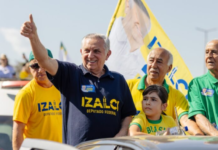 Carreata de Izalci Lucas reúne mais de 400 carros no Guará