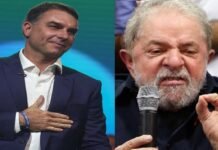 Lula e Flávio aparecem tecnicamente empatados, aponta pesquisa Flavio Bolsonaro (PL) X Lula (PT)