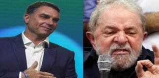 Flavio Bolsonaro (PL) X Lula (PT)