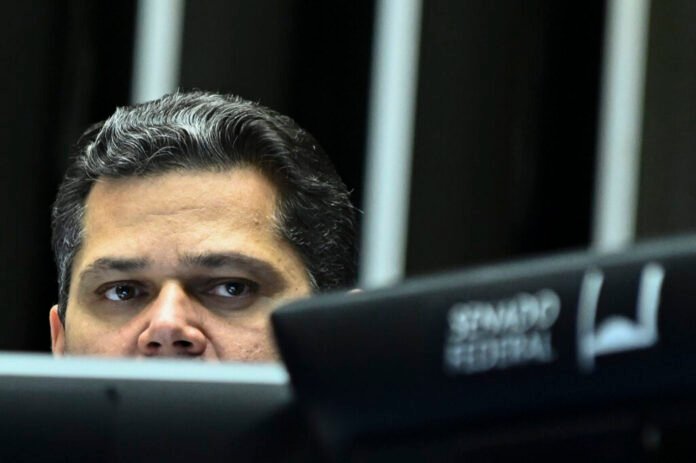 Davi Alcolumbre, presidente do Senado Foto: Andressa Anholete/Agência Senado