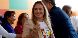 Pesquisa Quaest divulgada nesta terça-feira (8) mostra Celina Leão com 35% das intenções de voto e vantagem de 17 pontos sobre o segundo colocado na disputa pelo Governo do DF.