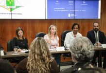 Vídeo: Celina Leão participa do lançamento do aplicativo Mulher Segura-DF