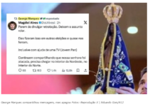 Funcionário da Secom estimula fake sobre Flávio e apaga post