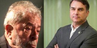 Lula X Flavio Bolsonaro