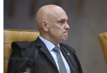 Moraes recebeu Andrei e cúpula da PF em seu gabinete nesta terça